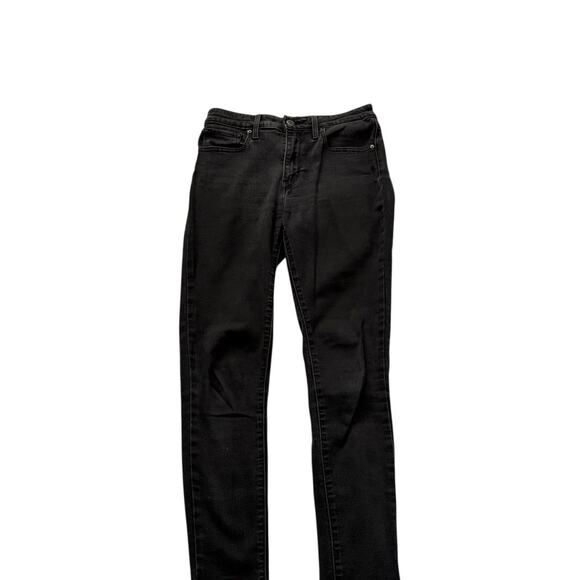 Levi’s Black Jeans - Style 721 High Rise Skinny - 27 Waist 30 Inseam - Picture 1 of 9
